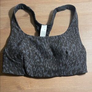 lululemon athletica Black Camo Sports Bra